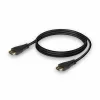 ACT 0,90 m HDMI 4K Premium Certified Locking laidas v2.0 HDMI-A kištukas - HDMI-A kištukas