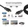 ACT 0,5 m aukštos spartos HDMI 2.0 laidas, HDMI-A kištukas - HDMI-A kištukas (AWG30)