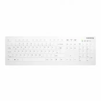 Contour Design AK-C8112F medicininė klaviatūra RF belaidė Vokietiškas išdėstymas balta