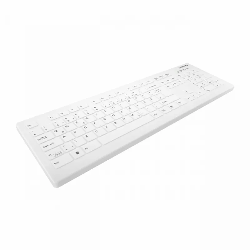 Contour Design AK-C8112F medicininė klaviatūra RF belaidė Vokietiškas išdėstymas balta
