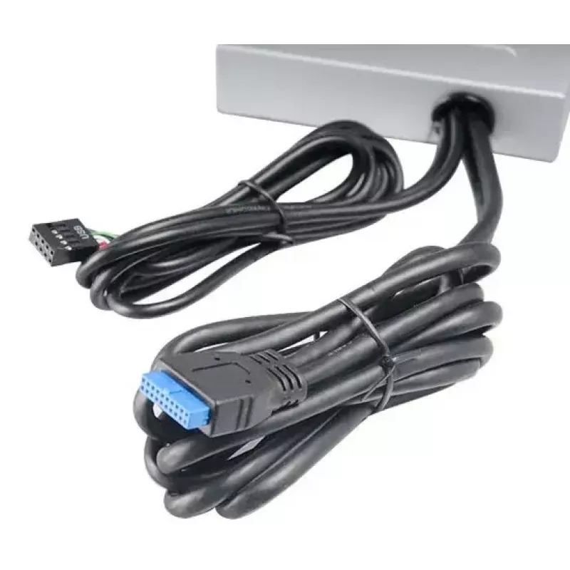 Priekinio skydelio jungčių modulis Akasa InterConnect S AK-ICR-12V3, 3.5 inch lizdui, USB 3.0/2.0