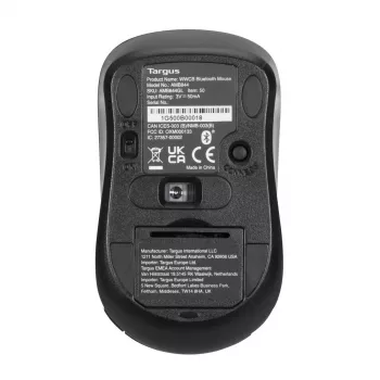 Targus AMB844GL pelė biurui Ambidextrinė Bluetooth Optinė 1000 DPI