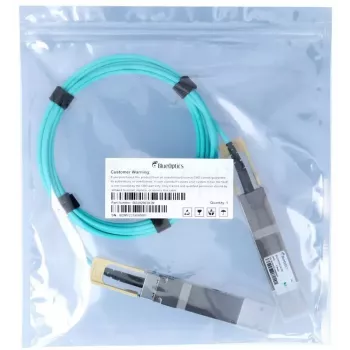 BlueOptics AOC-Q56DD-400G-3M-BO aktyvus optinis kabelis InfiniBand 3 m QSFP-DD Kištukas