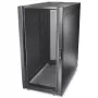 APC NetShelter SX, serverinis stovas, 24U, smūgiams atspari pakuotė, 1250 svarų, juoda, 1200H x 600W x 1070D mm