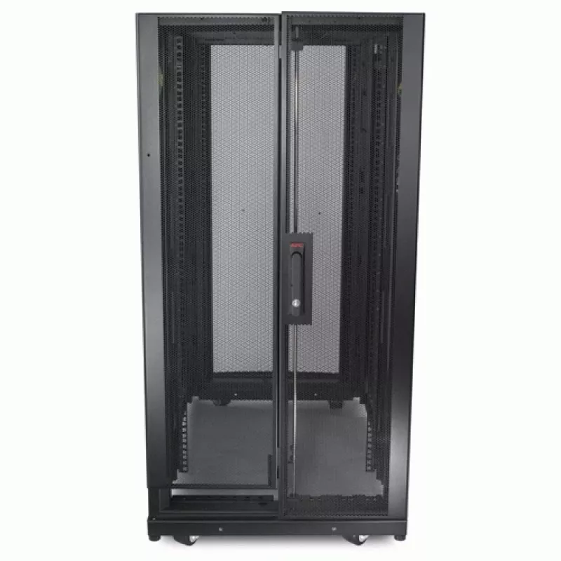 APC NetShelter SX, serverinis stovas, 24U, smūgiams atspari pakuotė, 1250 svarų, juoda, 1200H x 600W x 1070D mm