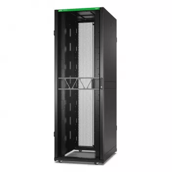 APC NetShelter SX Server Rack Gen 2, 48U, 2258H x 750W x 1070D mm, su šonais, juodas