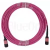 BlueOptics AV27-BO daugiamodis šviesolaidinis magistralinis kabelis, MPO/UPC–MPO/UPC, OM4, 10 m, magenta