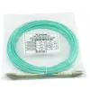 Skaidulinės optikos laidas BlueOptics BK843A-BO 50m LC OM3 Aqua