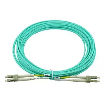 Skaidulinės optikos laidas BlueOptics BK843A-BO 50m LC OM3 Aqua