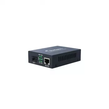 Tinklo medijos keitiklis BlueOptics BLMC001 1000 Mbit/s juodas