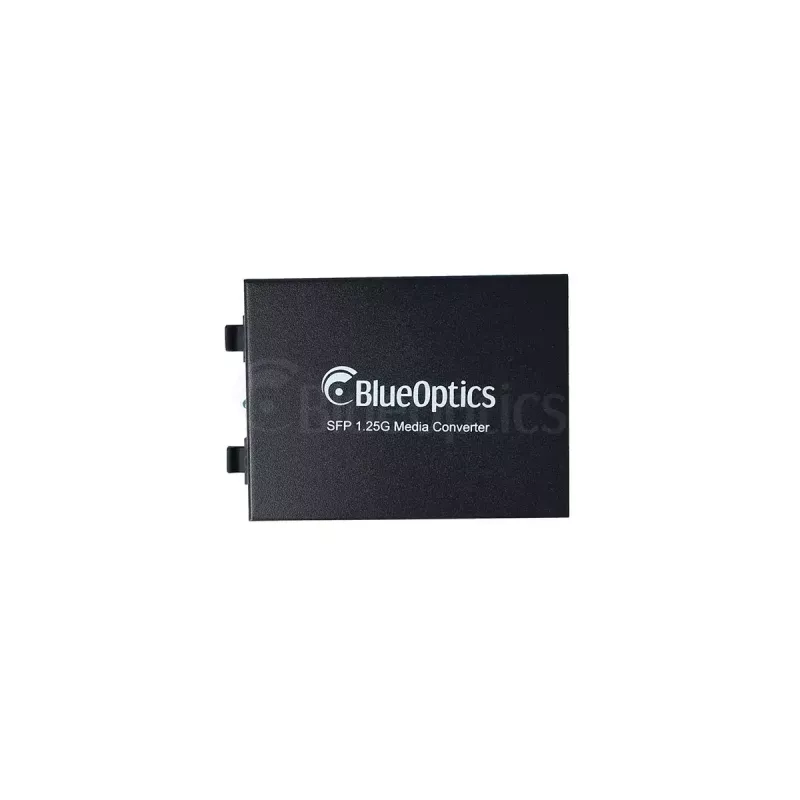 Tinklo medijos keitiklis BlueOptics BLMC004 1000 Mbit/s vienmodis juodas