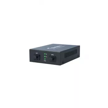 Tinklo medijos keitiklis BlueOptics BLMC004 1000 Mbit/s vienmodis juodas