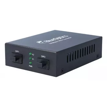 10G Ethernet medijos keitiklis BlueOptics BLMC011-005 10000 Mbit/s 1550 nm juodas