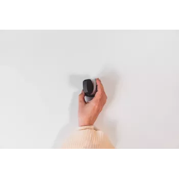 BakkerElkhuizen DXT 2 Precision Mouse belaidė, ambidekstrinė, vertikalaus dizaino, lazerinė, RF belaidis + Bluetooth, 2000 DPI, juoda, pilka
