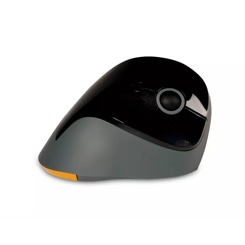 BakkerElkhuizen PRF Mouse Wireless belaidė vertikali pelė, pilka, dešinei rankai, optinė, RF belaidė, 1600 DPI, juoda, pilka
