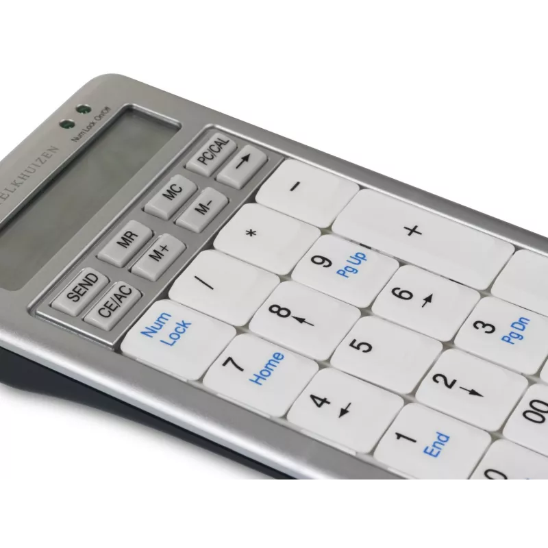 BakkerElkhuizen S-board 840 Numeric skaitmeninis klaviatūros blokas, USB, PC, 1.2 m, šviesiai pilka, balta