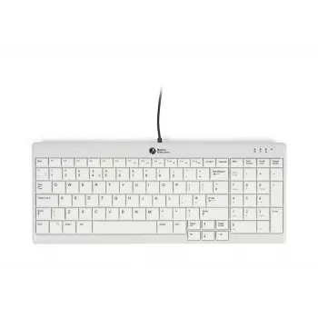 BakkerElkhuizen UltraBoard 960 V2 Compact Standard DE Qwertz – kompaktiška ergonominė klaviatūra su skaitmeniniu bloku