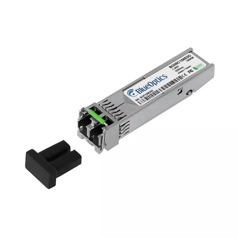 SFP modulis BlueOptics BO05C156E0D-BO 20g, 1000BASE-ZX, 1550 nm, LC duplex, vienmodis