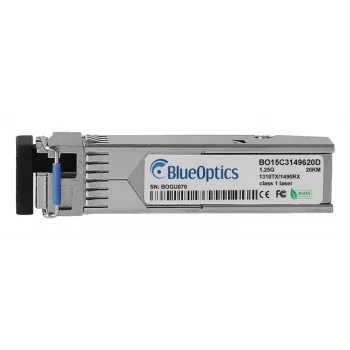 SFP modulis BlueOptics BO15C3149640DIN 1250 Mbit/s vienmodis šviesolaidis