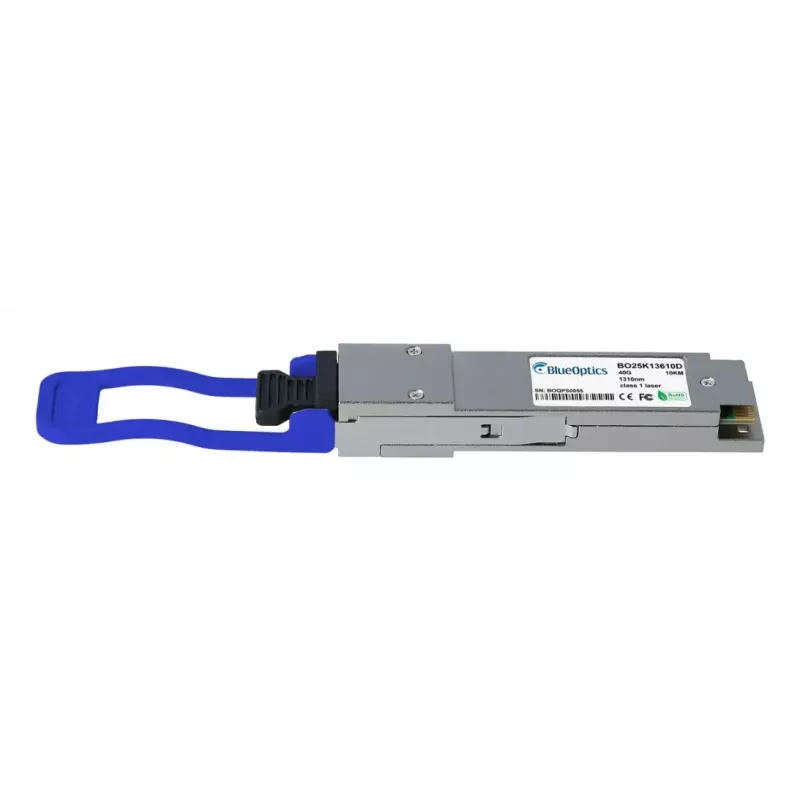 Skaidulinės optikos siųstuvas-imtuvas BlueOptics BO25K13610DIN 40000 Mbit/s QSFP