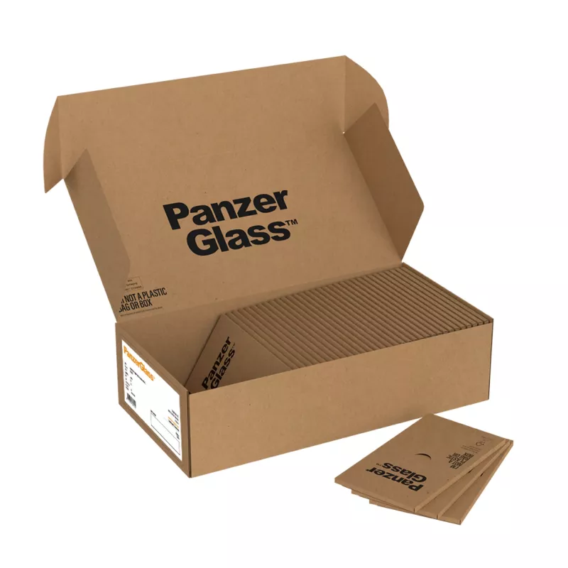 Apsauginis stiklas PanzerGlass iPhone 15 Plus Ultra-Wide Fit EasyAligner atsparus smūgiams
