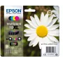 Epson Daisy Multipack 4 spalvos 18XL Claria Home Ink, juoda, žydra, purpurinė, geltona, 11,5 ml, 6,6 ml, 1 vnt., 470 puslapių, multipaketas