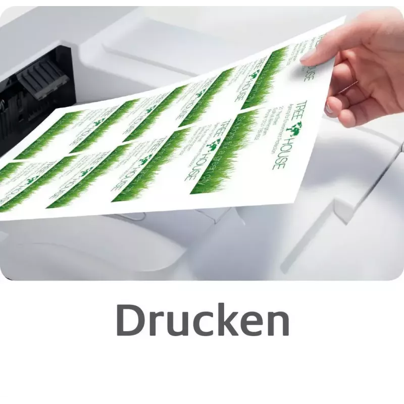 Avery Quick&Clean C32016-10 dvipusiai vizitinės kortelės, 100 vnt., 220 g/m², satino apdaila