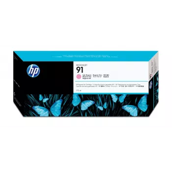 HP 91 775 ml šviesiai purpurinis pigmentinis rašalo kasetė, DesignJet