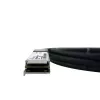 BlueOptics CAB-Q-Q-100G-2M-BL InfiniBand / šviesolaidinis kabelis QSFP28 2m Kištukas/Kištukas