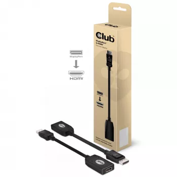 Pasyvus adapteris DisplayPort į HDMI CLUB3D CAC-1001