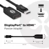 Pasyvus adapteris DisplayPort į HDMI CLUB3D CAC-1001