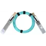 BlueOptics CBL-0310-001-BO InfiniBand / šviesolaidinis kabelis 1 m QSFP Oranžinis
