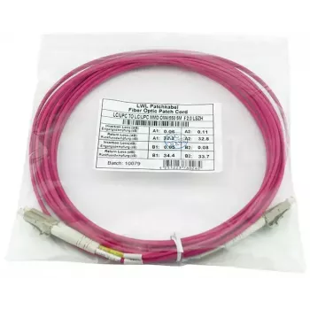BlueOptics CBL-LC-OM4-20M-BO Skaidulinis kabelis 2x LC 20m OM4