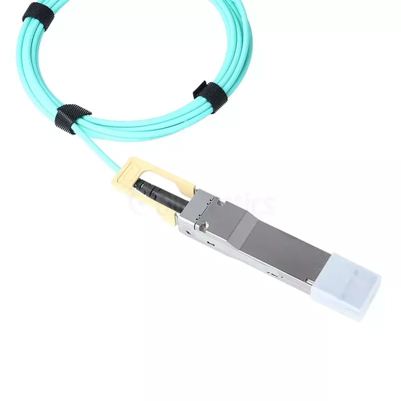 Tinklo kabelis BlueOptics C-DQ8FNM003-H0-M-BO QSFP-DD InfiniBand 3 m Aqua