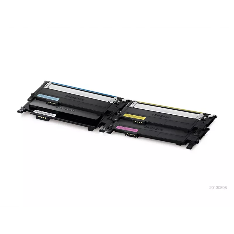 Samsung CLT-P406C originalūs toneriai 4 vnt. (juoda, žydra, rausvai violetinė, geltona)