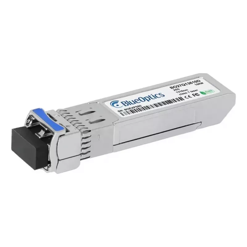 SFP28 25GBASE-LR vienmodis optinis modulis BlueOptics CPAC-TR-25LR-ADP-BO, LC, aliuminis