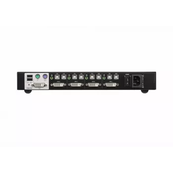 ATEN 4 prievadų USB DVI saugus KVM jungiklis CS1184D