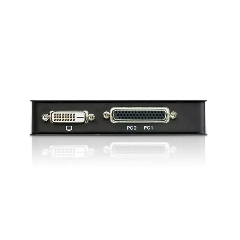 ATEN CS72D 2 prievadų USB DVI KVM jungiklis, juodas
