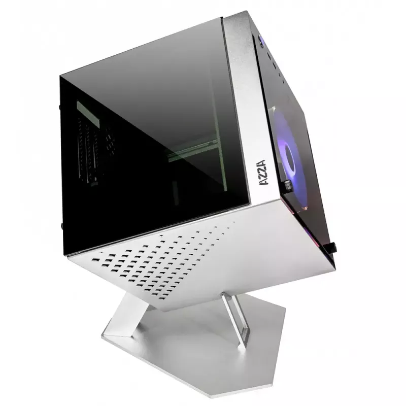 PC korpusas Azza CUBE MINI 805 Cube Silver