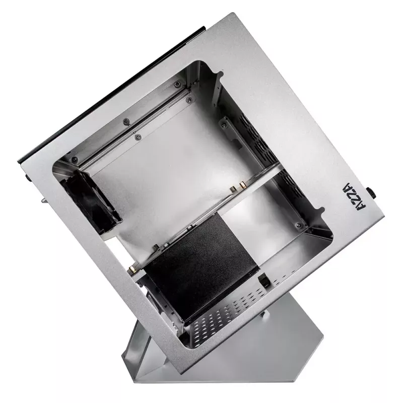 PC korpusas Azza CUBE MINI 805 Cube Silver