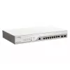 D-Link DBS-2000-10MP/E tinklo jungiklis valdomas L2 Gigabit Ethernet (10/100/1000) Power over Ethernet (PoE) pilkas