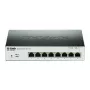 D-Link DGS-1100-08P valdomas L2 tinklo jungiklis Gigabit Ethernet (10/100/1000) su PoE juoda