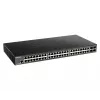 D-Link 48 prievadų Gigabit valdomas jungiklis su 4 x 10G SFP+
