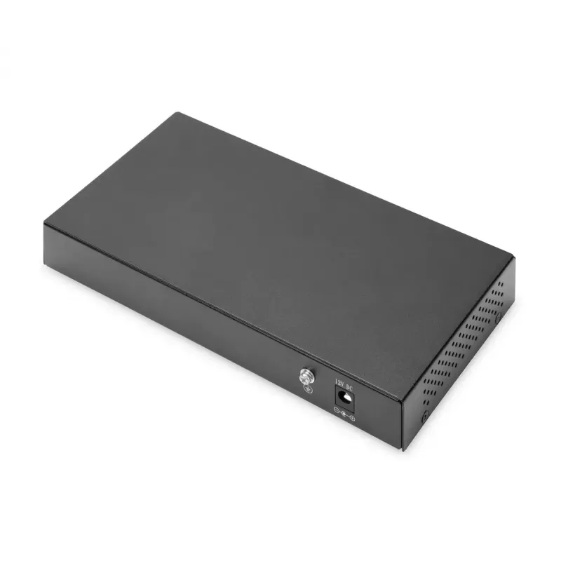 Nevaldomas jungiklis Digitus 8 prievadų Gigabit + 2 Gigabit SFP