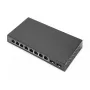 Nevaldomas jungiklis Digitus 8 prievadų Gigabit + 2 Gigabit SFP