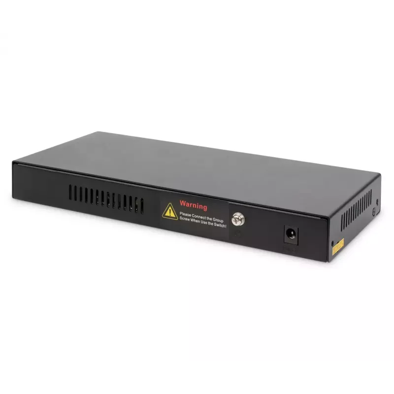 Nevaldomas jungiklis Digitus DN-95340 8 prievadų Gigabit tinklo jungiklis su PoE
