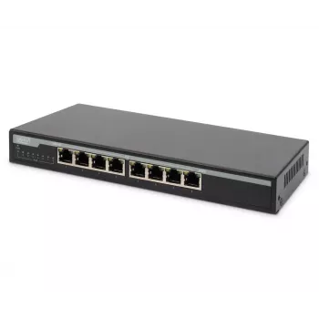 Nevaldomas jungiklis Digitus DN-95340 8 prievadų Gigabit tinklo jungiklis su PoE
