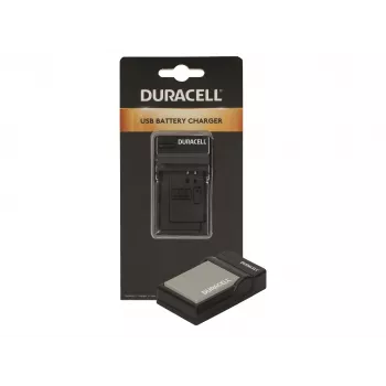 Duracell skaitmeninio fotoaparato akumuliatoriaus įkroviklis, USB, skirtas Olympus BLN-1, juodas, 5 V