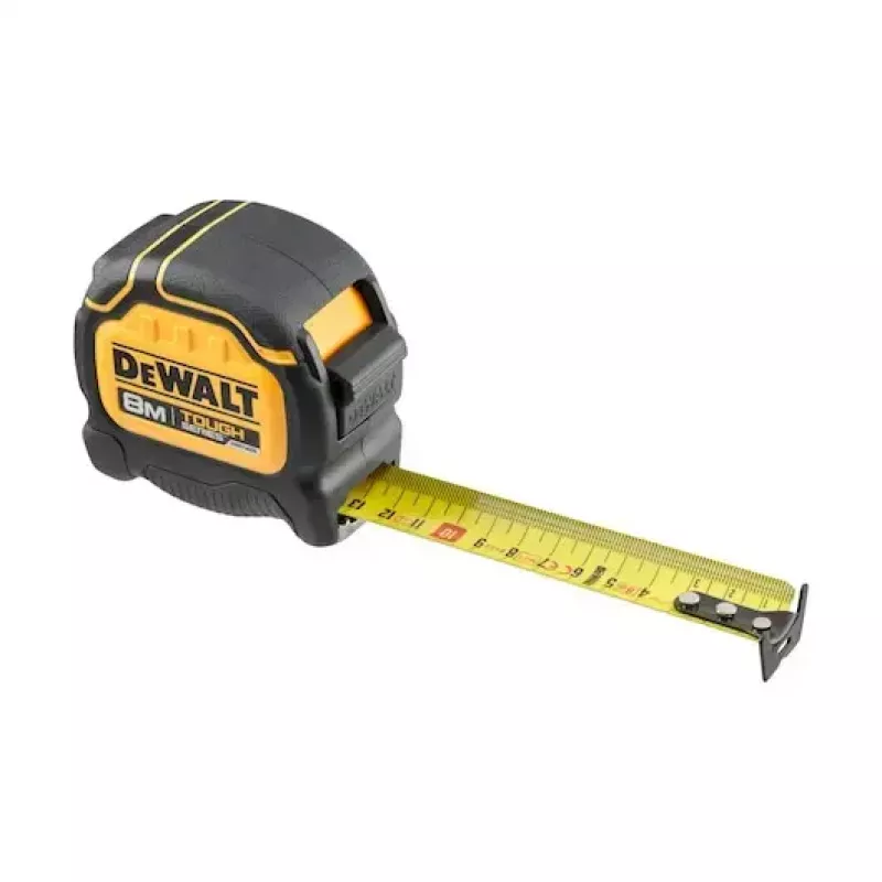 Ruletė DeWALT DWHT36928-0 8 m, juoda/geltona, plotis 60 mm