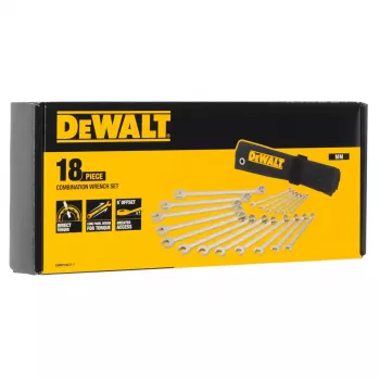 Kombinuotų veržliarakčių rinkinys DeWALT DWMT19237-1 18 vnt.
